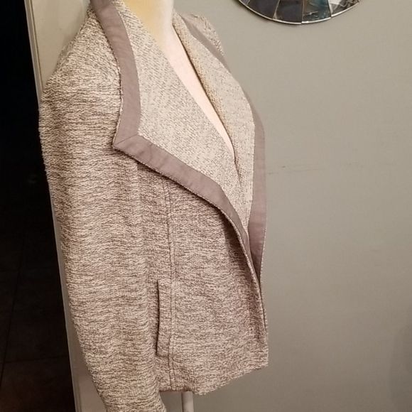 Vince Drape Neck Marled Jacket Sz. XS Pristine $395 Retail - Picture 4 of 16